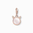 Фото #1 товара Thomas Sabo Charm-Anhänger Katzenohren Sterling Silver Roségold 1842-417-9