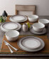 Фото #4 товара Colorscapes Canyon Layers 12 Piece Coupe Dinnerware Set