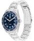 ფოტო #2 პროდუქტის Men's Automatic Silver-Tone Stainless Steel Bracelet Watch 40mm, Exclusively Ours