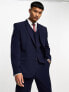 ASOS DESIGN slim suit jacket in navy