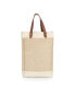 Фото #1 товара Legacy Pinot Jute 2 Bottle Insulated Wine Bag