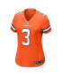 ფოტო #3 პროდუქტის Women's Russell Wilson Orange Denver Broncos Player Game Jersey