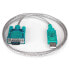 Фото #7 товара Кабель адаптер USB к RS232 DB9 серийный Startech.com 3 фута - M/M - DB-9 - USB 2.0 A - 0.9 м - Синий - Прозрачный