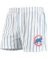 Фото #1 товара Men's White Chicago Cubs Vigor Boxer Shorts