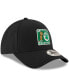 Men's Black Boston Celtics 2024 NBA Finals Champions Squared Up 9FORTY Adjustable Hat