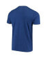 Фото #2 товара Men's Rj Barrett Heathered Blue New York Knicks Player Graphic T-shirt