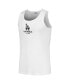 Men's White Los Angeles Dodgers Two-Pack Tank Top