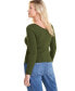 Фото #2 товара Women's Long-Sleeve Double V-Neck Tee, Created for Macy's