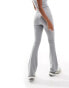 Фото #5 товара ASOS 4505 soft touch slim kick legging with wrap waist in grey marl