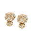 ფოტო #1 პროდუქტის Women's Textured Drop Earrings