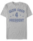 Фото #1 товара Men's Glen Coco 4 President Text Short Sleeve T- shirt
