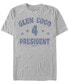 Men's Glen Coco 4 President Text Short Sleeve T- shirt