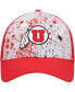 Фото #3 товара Men's Gray, Red Utah Utes Love Fern Trucker Snapback Hat
