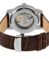 Фото #3 товара Часы Gevril Gramercy Brown Leather 39mm