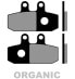 BRENTA MOTO 3051 organic rear Brake Pads