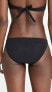 Фото #4 товара Tory Burch 273395 Women's Miller Hipster Bikini Bottoms, Black, M