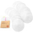 ფოტო #16 პროდუქტის Maternity 14pk Organic Nursing Pads Lite, Washable Breast Pads + Wash Bag, Reusable Nipple Pads