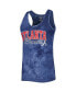 Women's Navy Atlanta Braves Billboard Racerback Tank and Shorts Sleep Set