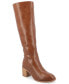Фото #1 товара Women's Romilly Tru Comfort Foam Wide Width Regular Calf Stacked Block Heel Round Toe Boots