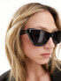 Фото #5 товара AIRE linea cat eye sunglasses in black