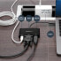 Фото #5 товара StarTech.com USB-C VGA Multiport Adapter - USB 3.0 Port - 60W PD - Wired - USB 3.2 Gen 1 (3.1 Gen 1) Type-C - 60 W - Black - 5 Gbit/s - 2048 x 1280 pixels