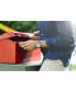 ფოტო #5 პროდუქტის Eco-Drive Men's Chronograph Brown Leather Strap Watch 44mm