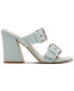 Фото #2 товара Holmes Buckled Block-Heel Dress Sandals