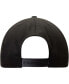 Фото #2 товара Men's Black Colorado Rockies Black on Black 9FIFTY Team Snapback Adjustable Hat