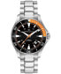ფოტო #1 პროდუქტის Men's Swiss Automatic Khaki Navy Stainless Steel Bracelet Watch 40mm