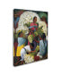 Фото #2 товара Diego Rivera 'The Flower Vendor' Canvas Art - 32" x 24" x 2"