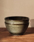 Фото #1 товара Earthenware bowl with spiral design