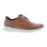 Фото #1 товара Rockport Grady Plain Toe CI3366 Mens Brown Oxfords & Lace Ups Plain Toe Shoes