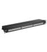 Фото #3 товара Wentronic CAT 6 19-inch (48.3 cm) Patch Panel - 24 Port (1 U) - RJ-45 - Cat6 - 22/26 - Black - Rack mounting - 1U