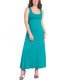 Фото #4 товара Women's Relaxed Sleeveless Tunic A-Line Long Dress