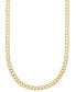 Фото #1 товара 22" Open Curb Link Chain Necklace (5-3/4mm) in Solid 14k Gold