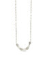 ფოტო #1 პროდუქტის Gold-Tone or Silver-Tone Beaded and Cultured Pearl Sylvie Statement Necklace