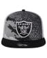 Men's Black Las Vegas Raiders Court Sport 9fifty Snapback Hat