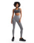 Фото #3 товара Nike Training Swoosh Dri-Fit medium support bra in ash grey