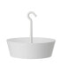 Фото #1 товара Sunny Round Hanging Planter 12 Inch White