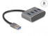 Фото #1 товара Delock 4 Port USB 3.2 Gen 1 Hub mit Typ-A Anschluss - Buchsen oben
