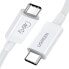 Фото #1 товара Kabel przewód USB-C USB4 40Gbps 8K 60Hz PD 100W 80cm biały