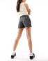 Фото #4 товара Wrangler cowboy denim shorts in washed black