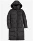 ფოტო #4 პროდუქტის Women's Hooded Collared Puffer Coat