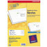 Avery Zweckform Avery J8163-25 - White - Inkjet - 99.1 x 38.1 mm - A4 - 350 pc(s) - 25 sheets