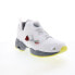 Фото #2 товара Reebok Instapump Fury 95 Glow In The Dark Mens White Sneakers Shoes