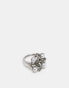 Фото #1 товара Reclaimed Vintage stone and pearl ring in stainless steel