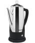 Фото #1 товара Stainless Steel 12-Cup Automatic Coffee & Tea Percolator