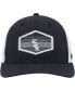 Фото #3 товара Men's Black, White Chicago White Sox Spring Training Burgess Trucker Snapback Hat