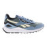 Фото #3 товара Reebok Classic Legacy AZ Mens Blue Suede Lace Up Lifestyle Sneakers Shoes