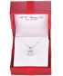 Фото #2 товара TruMiracle diamond 18" Pendant Necklace (1/2 ct. t.w.) in 14k White, Yellow, or Rose Gold